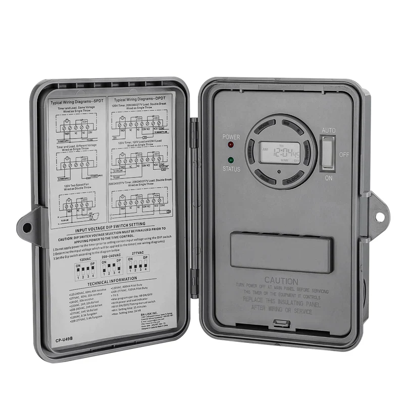 BN-LINK Pool Pump Timer Outdoor: Reliable Control for Outdoor Devices