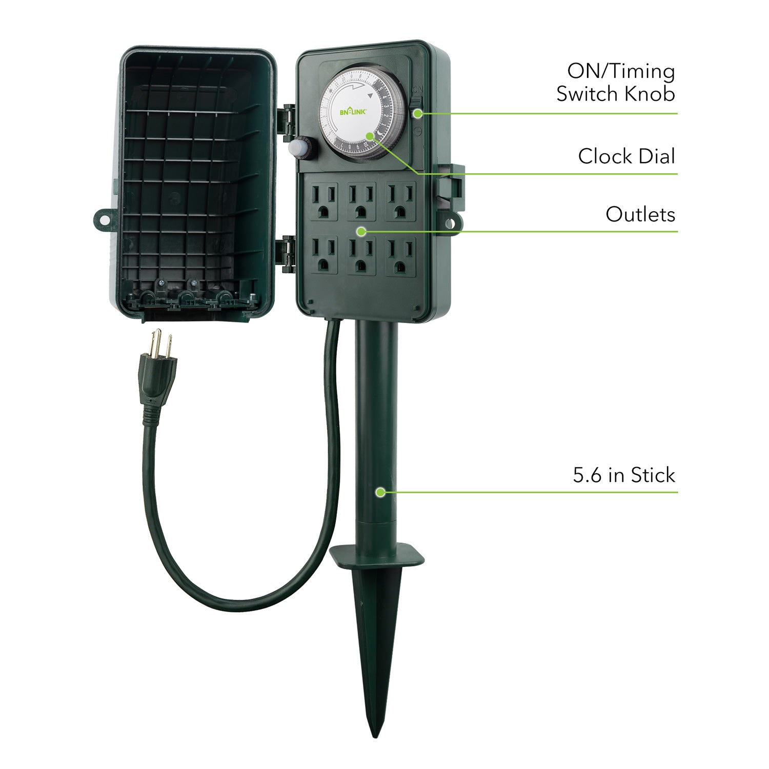 Enhance Your Outdoor Experience with BN-LINK’s 24 Hour Mechanical Outdoor Multi Socket Timer