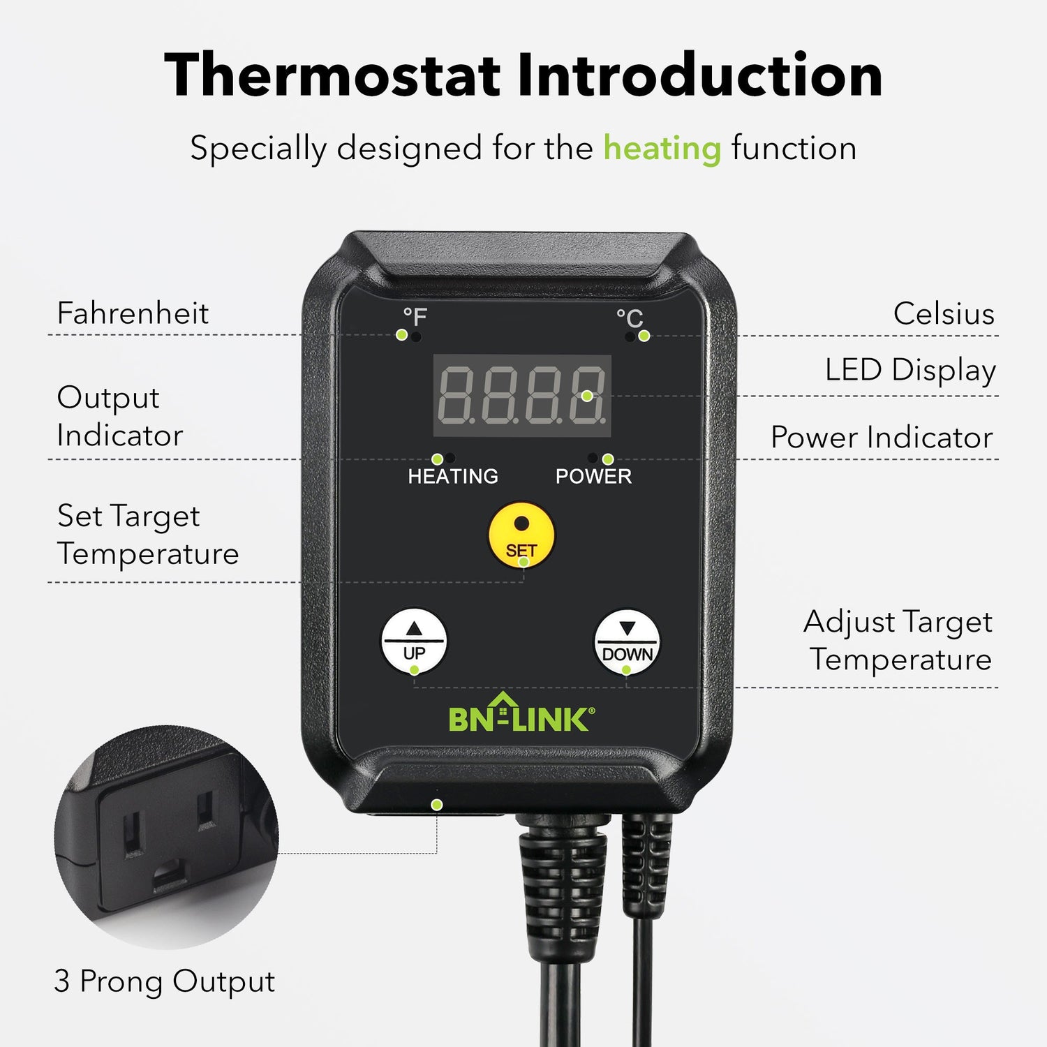 Improve Your Heating Control with the BN-LINK Digital Heat Mat Thermostat Controller