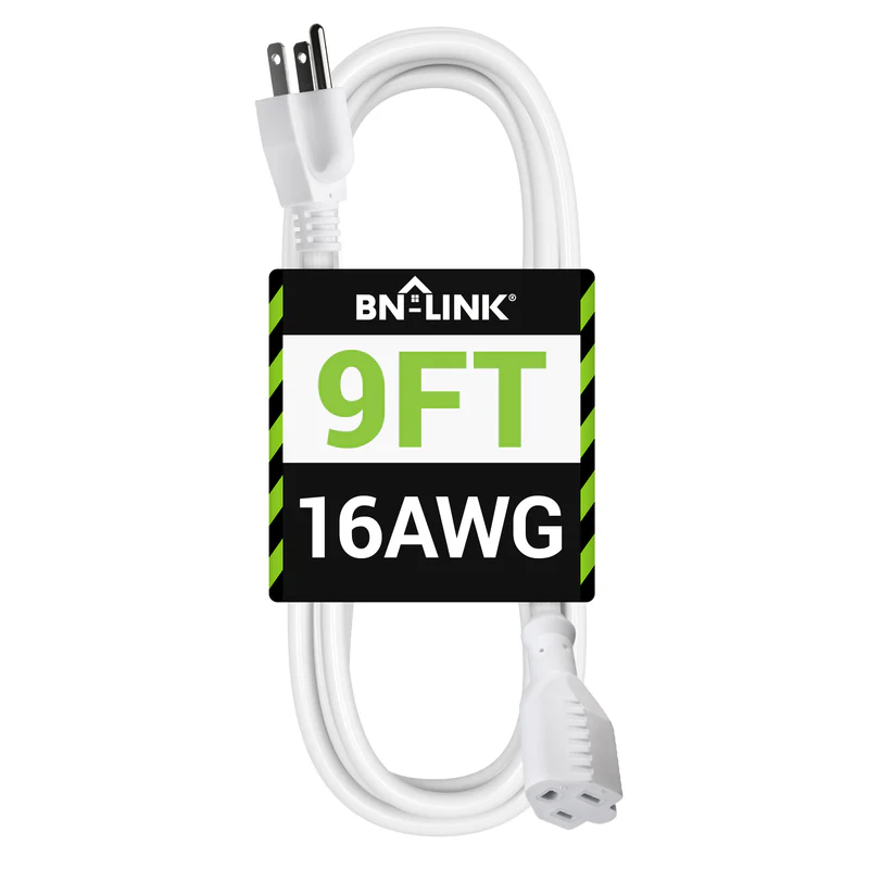 Power Up Your Outdoors with the BN-LINK 9 ft Waterproof Outdoor Extension Cord