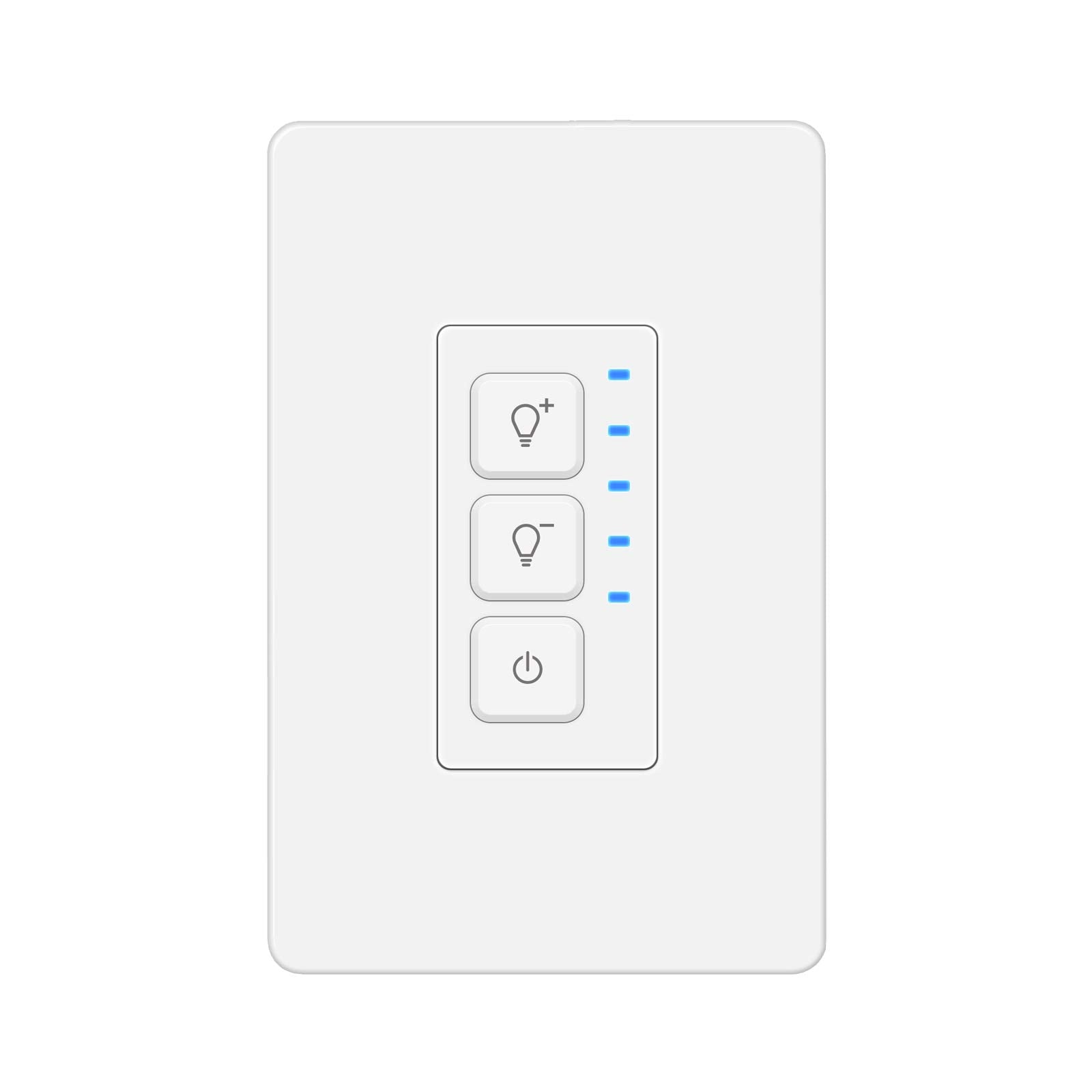 WiFi Smart in-Wall Light Switch with Timer Function Compatible with Alexa  and Google Assistant (4 Pack) BN-LINK