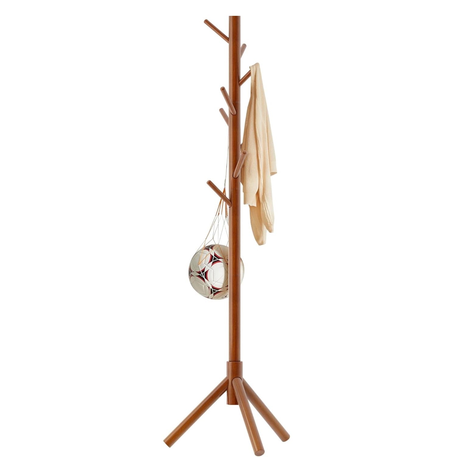 Coat Rack, Bold Freestanding Coat Rack with 8 Hooks and 3 Adjustable Size, Tree Coat Racks Bn-link