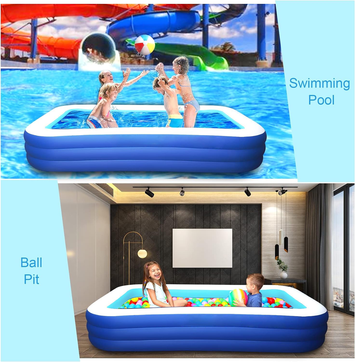 Pool for Kids, Adults, sale Family, Rectangle