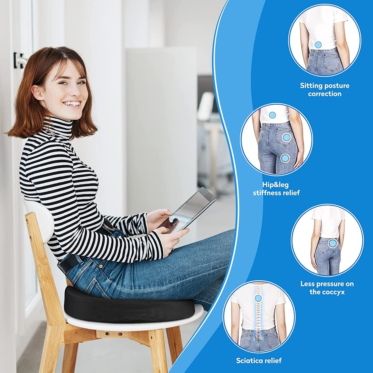 Posture correction 2024 chair cushion