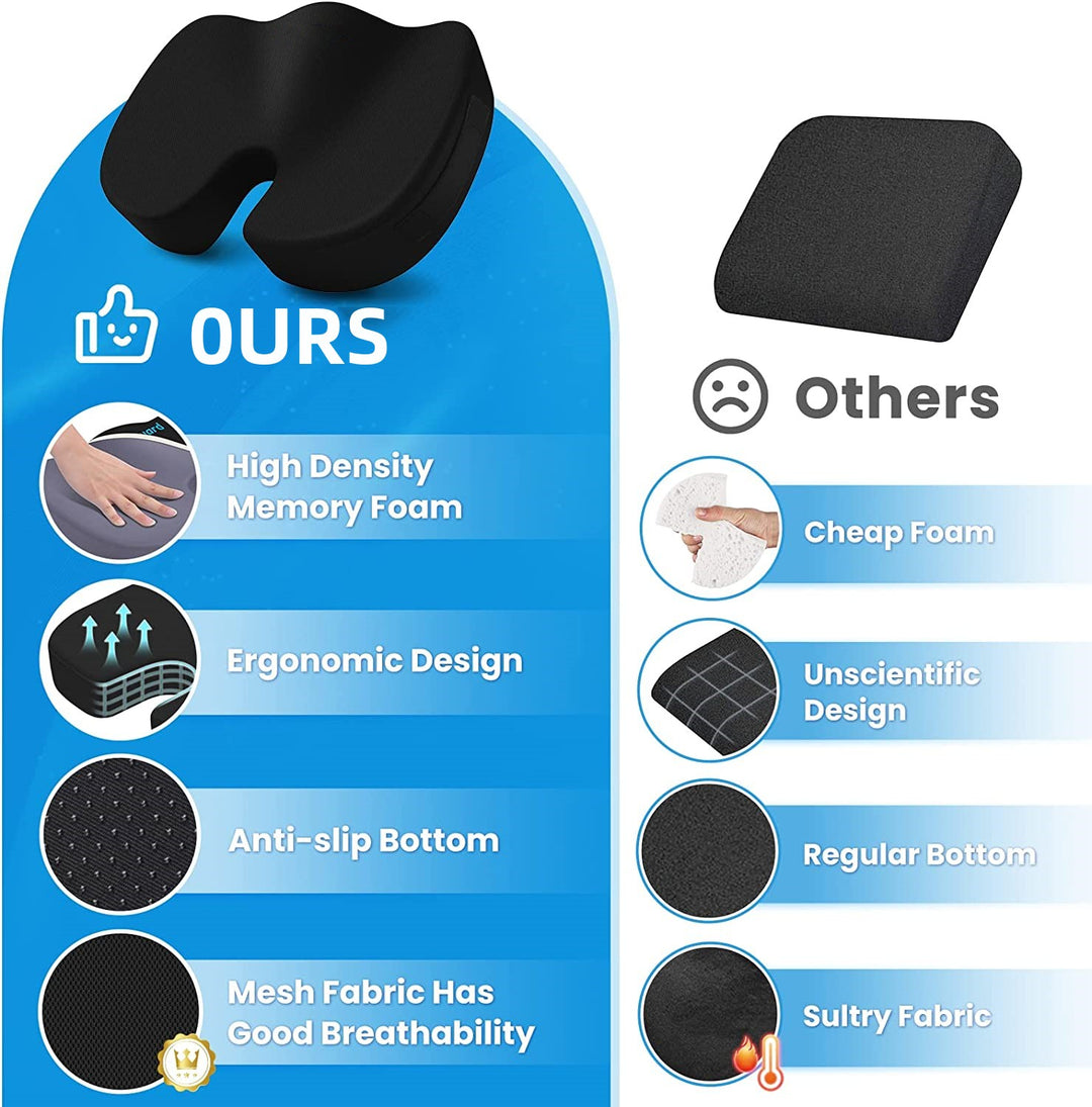 Pressure Relief Cushion, Office Chair Cushions for Back and Butt