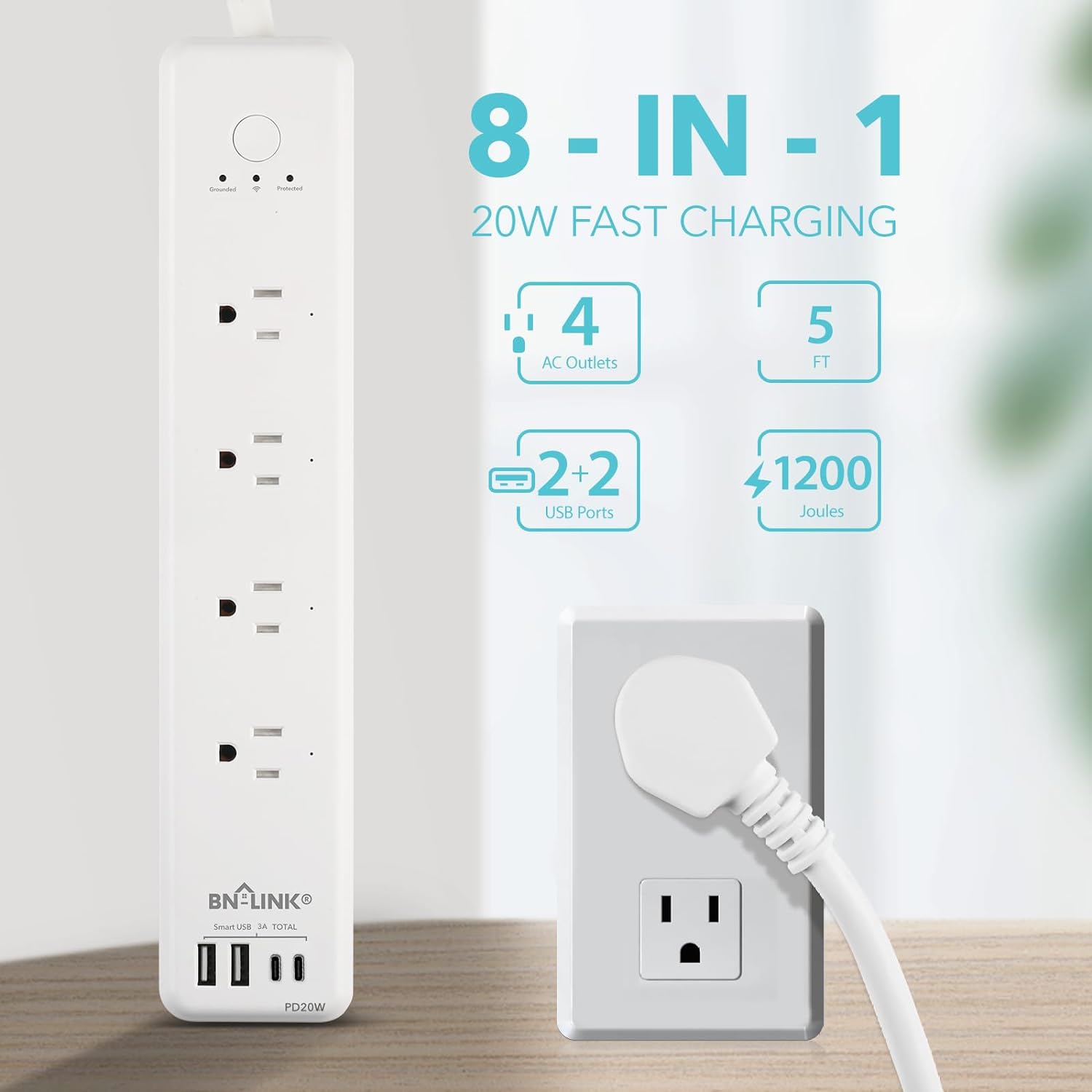 Google smart 2024 power strip