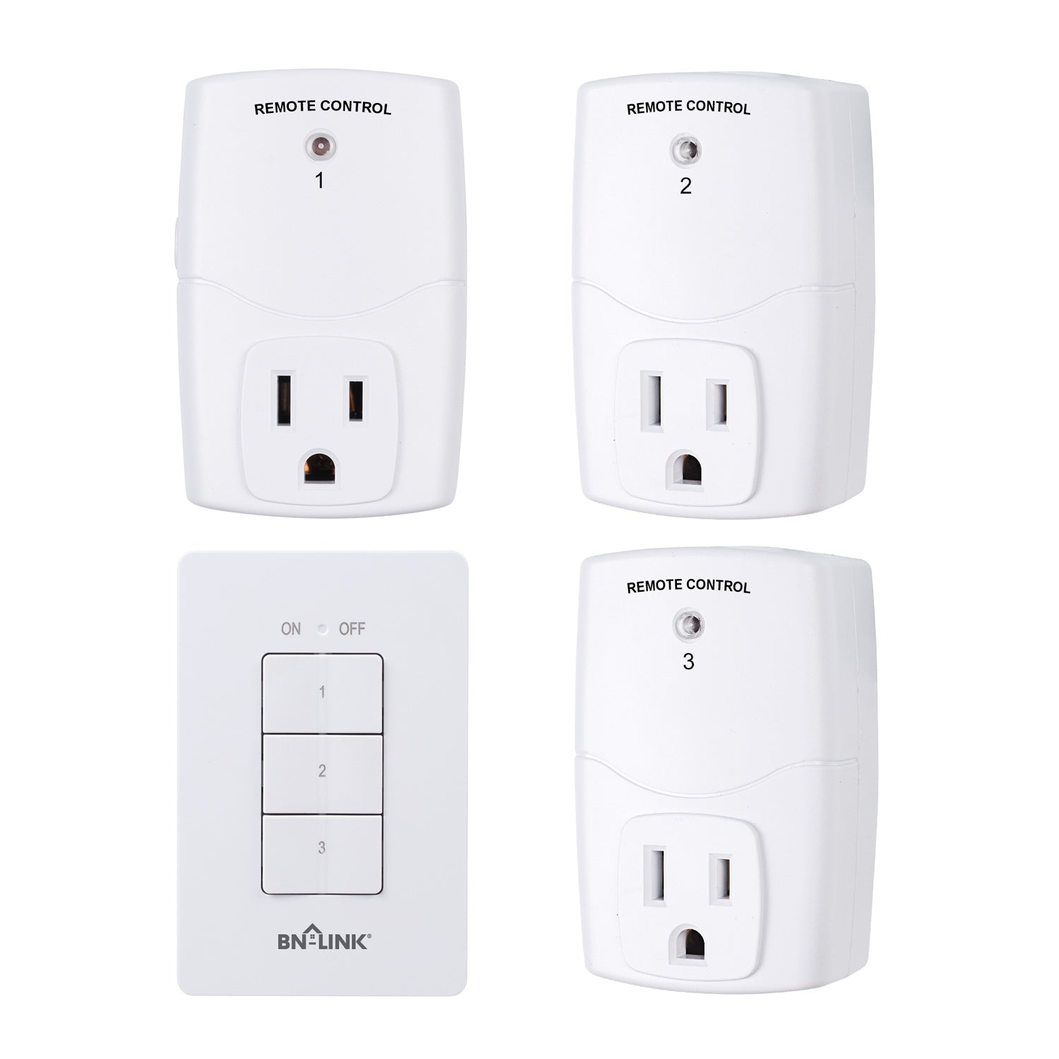 Syantek Upgraded Remote Control Outlet Wireless Light Switch for