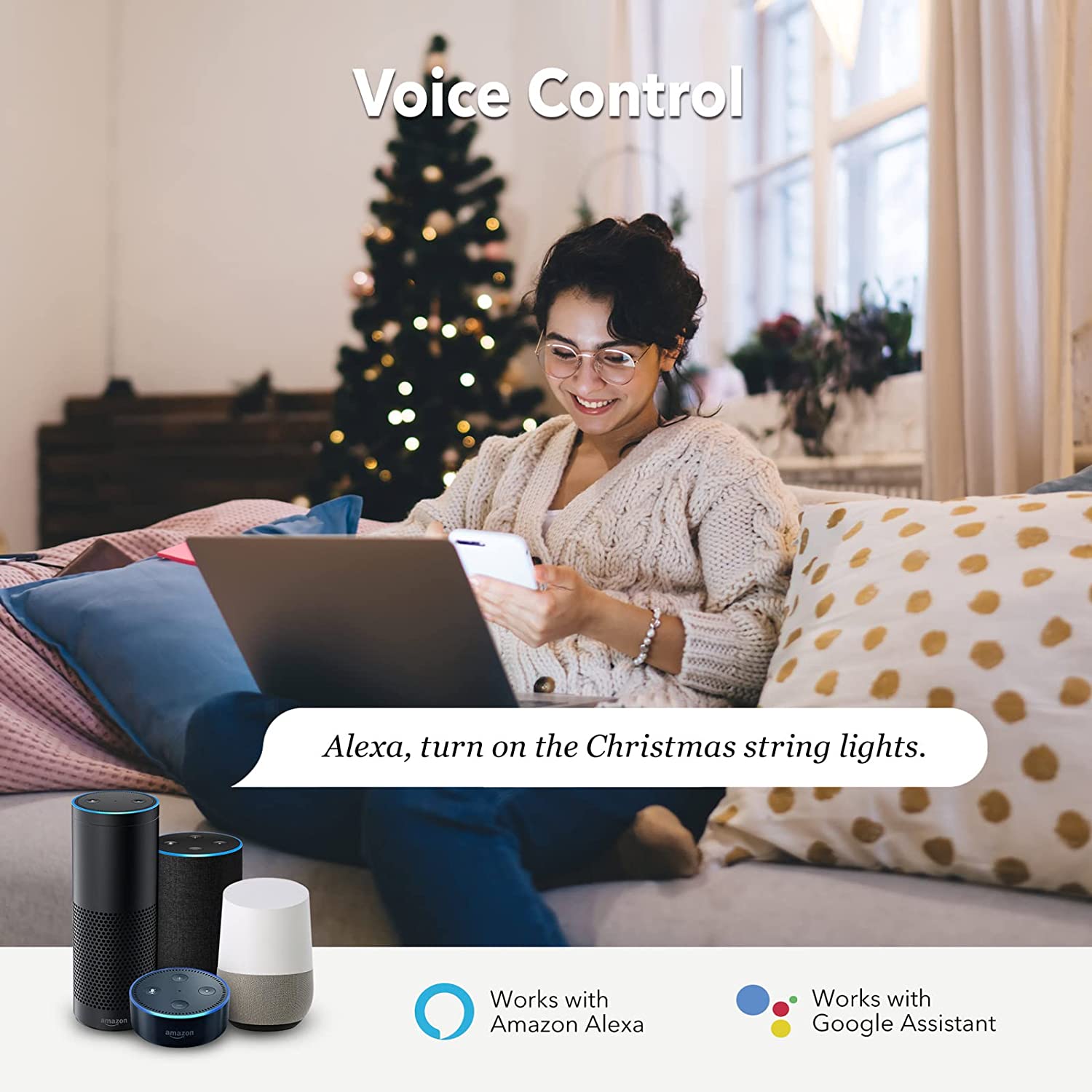 Alexa compatible best sale google home