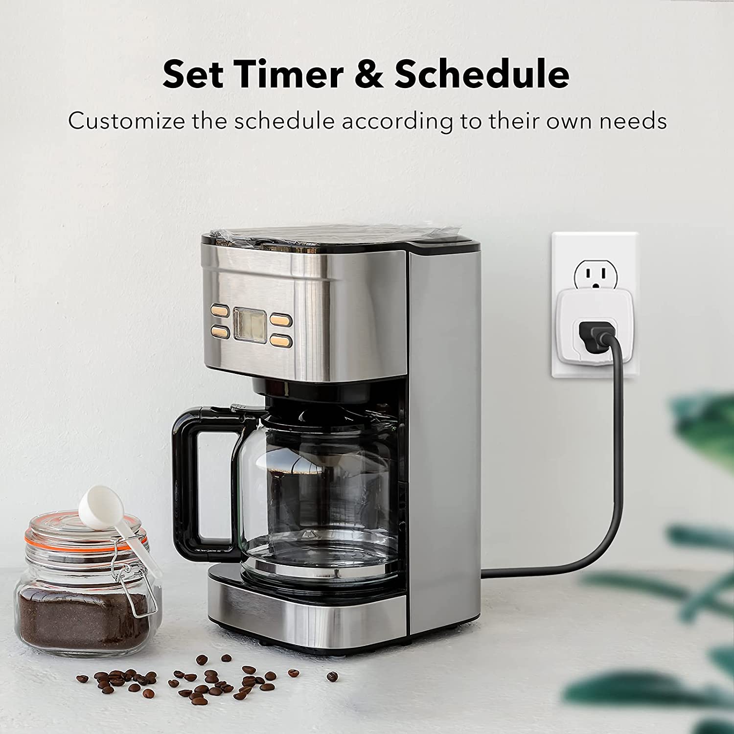 Coffee maker store smart plug