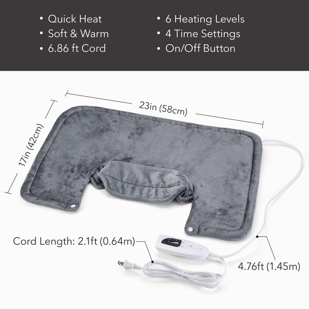 Heating Pad for Neck & Shoulder Pain Relief
