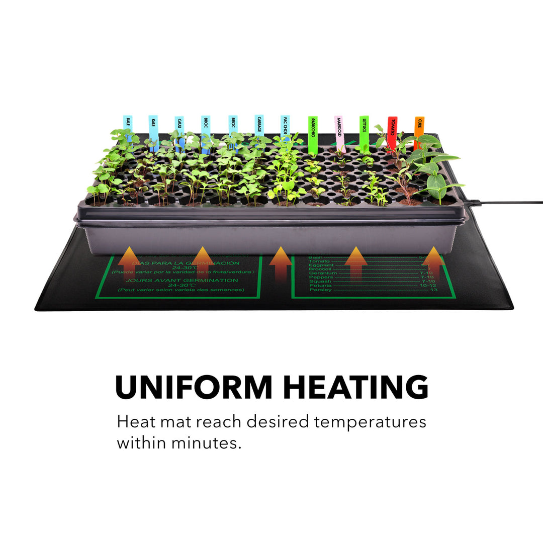 Durable Seedling Heat Mat Warm Hydroponic Heating Pad Waterproof 10*20 -  BN-LINK